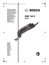 Bosch 3 603 A00 0 Série Instructions D'emploi