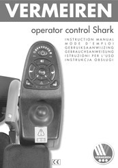 Vermeiren operator control Shark Mode D'emploi