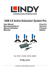 Lindy Rallonge Active USB 3.0 Pro Manuel Utilisateur