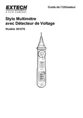 Extech Instruments 381676 Guide De L'utilisateur