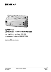 Siemens RMB795B Manuel Technique