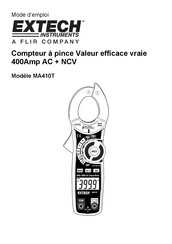 FLIR Extech Instruments MA410T Mode D'emploi