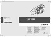 Bosch GHP 5-13 C Notice Originale