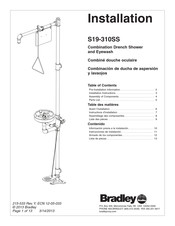 Bradley S19-310SS Manuel D'installation