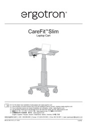 Ergotron CareFit Slim Guide D'installation Et D'utilisation