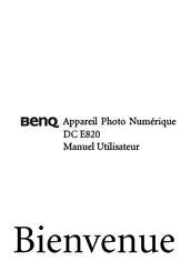 BenQ DC E820 Manuel Utilisateur