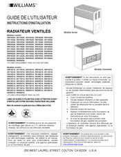 Williams 6512522A Guide De L'utilisateur Et Instructions D'installation