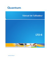 Quantum LTO-6 Manuel De L'utilisateur