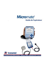 Instantel Micromate Guide De L'opérateur