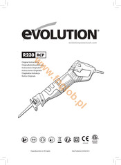 Evolution R230RCP Notice Originale