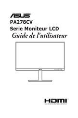 Asus PA278CV Série Guide De L'utilisateur