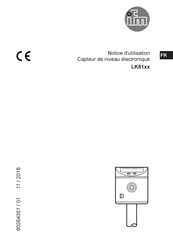 IFM LK81 Série Notice D'utilisation