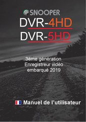 Snooper DVR-5HD Manuel De L'utilisateur