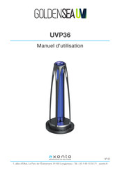 GOLDENSEA UV UVP36 Manuel D'utilisation