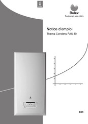 bulex Thema Condens FAS 80 Notice D'emploi