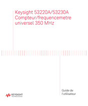 Keysight Technologies 53220A Guide De L'utilisateur