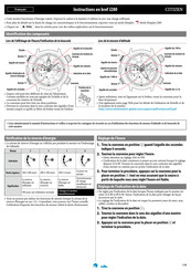 Citizen J280 Instructions En Bref