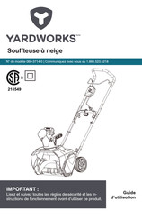 Yardworks 060-3714-0 Guide D'utilisation