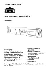 jobmate 54-8350-0 Guide D'utilisation