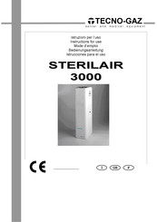 Tecno-gaz STERILAIR 3000 Mode D'emploi