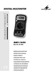 Monacor DMT-1050 Mode D'emploi