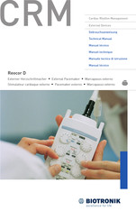 BIOTRONIK CRM Reocor D Manuel Technique