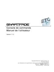 ETC SMARTFADE 2496 Manuel De L'utilisateur