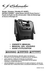 Schumacher Electric IP-1825FL Guide D'utilisation
