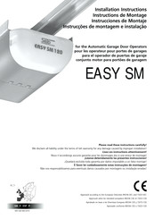 Seip EASY SM 80 Instructions De Montage