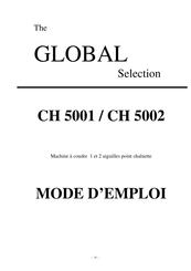 Global CH 5001 Mode D'emploi