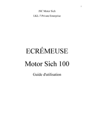 Motor Sich 100 Guide D'utilisation