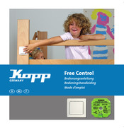 Kopp Free Control Mode D'emploi