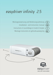 easydriver infinity 2.5 Instructions D'assemblage Et Mode D'emploi