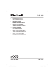 EINHELL TC-ID 18 Li Instructions D'origine