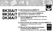 GESTRA MK35A/7 Instructions De Montage Et De Mise En Service