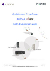 Phonak Roger Guide De Démarrage Rapide