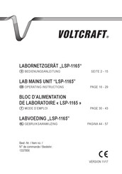 Voltcraft LSP-1165 Mode D'emploi