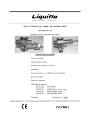 Liquiflo Rotogears 3 H-Série Manuel D'installation Et De Maintenance