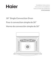 Haier HCW3460AES Instructions D'installation