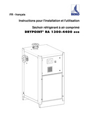 Beko DRYPOINT RA 1300-4400 eco Instructions Pour L'installation Et L'utilisation