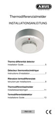 Abus RM1100 Instructions D'installation