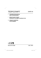 Top Craft D-NTS 153 Mode D'emploi D'origine