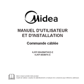 Midea KJRP-86I/MFK-E Manuel D'utilisateur Et D'installation