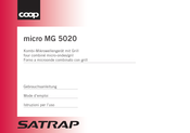 coop Satrap micro MG 5020 Mode D'emploi