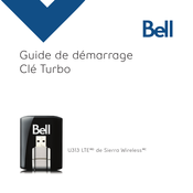 Bell Sierra Wireless U313 LTE Clé Turbo Guide De Démarrage