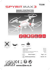 T2M SPYRIT MAX 3 Manuel D'instruction