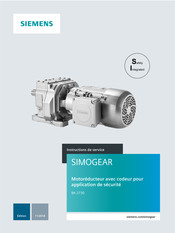 Siemens SIMOGEAR BA 2730 Instructions De Service