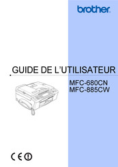 Brother MFC-885CW Guide De L'utilisateur