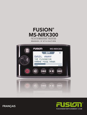 Fusion MS-NRX300 Manuel D'utilisation