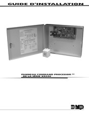 DMP PROCESSOR XR500 Série Guide D'installation